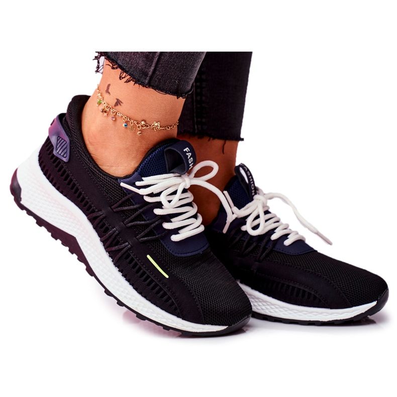 BUGO Dámské sportovní boty Tenisky černé Pamela černá