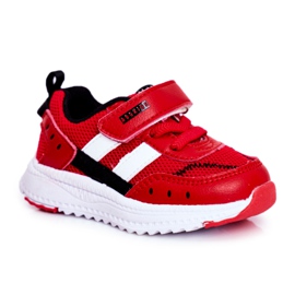 Červená dětská sportovní obuv ABCKIDS B933104083 červený