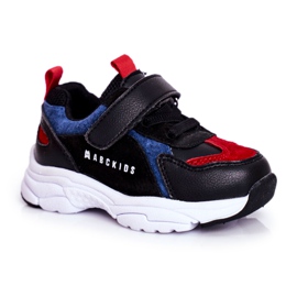 ABCKIDS Černá a námořnická modrá dětská sportovní bota ABCIDS B932104063 černý
