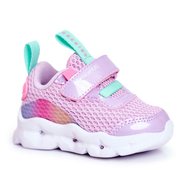 Sportovní dětské boty Shining Violet ABCKIDS B011105220 fialový