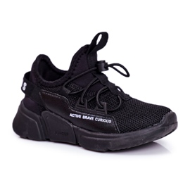 Sportovní obuv Dětská černá mládež ABCKIDS B012210073 černý