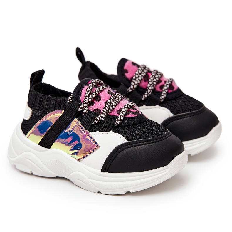 FRROCK Černá sportovní obuv Velma pro děti