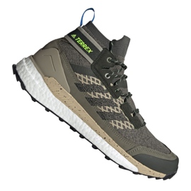 Boty Adidas Terrex Free Hiker M EF0368 béžový zelený