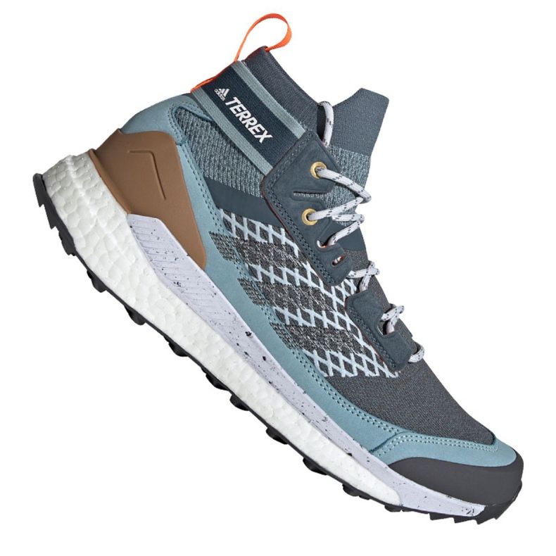 Boty Adidas Terrex Free Hiker M EF0369 vícebarevný šedá