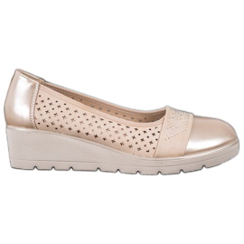 Comer Čerpadla s krychlovým zirkonem hnědý žlutá Comer Čerpadla s krychlovým zirkonem hnědý žlutá