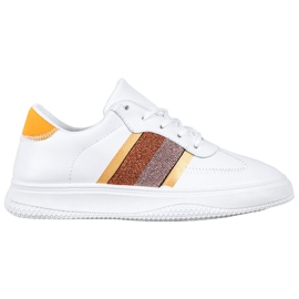 Small Swan Módní sportovní obuv bílý