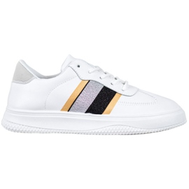 Small Swan Módní sportovní obuv bílý