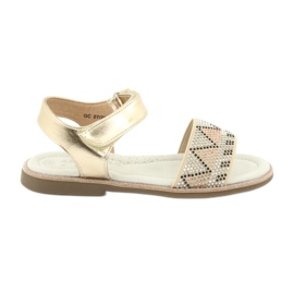 American Club Sandály dívky černý