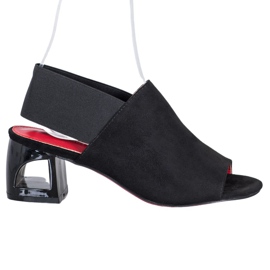 Goodin Nazouvací boty na sloupku černý