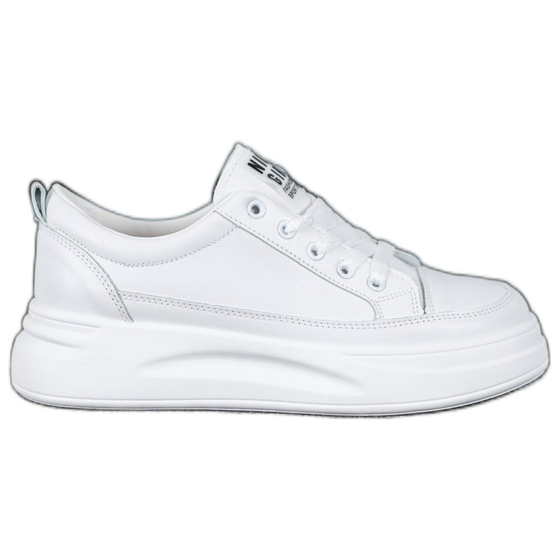 SHELOVET Tenisky na platformě Nice Girl bílý