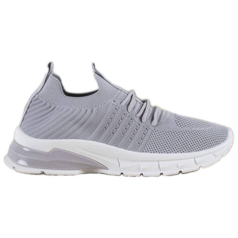 Bella Paris Prolamované tenisky šedá