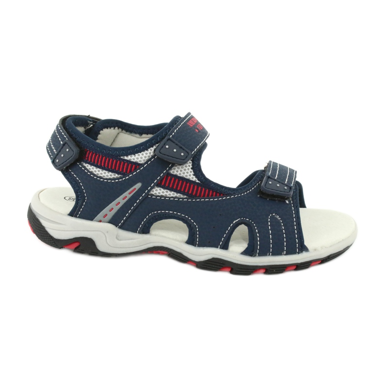 American Club Boys Sandals Leather Insert RL30/20 Navy Blue modrý