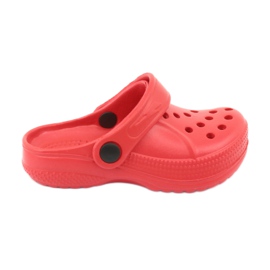 Dětské boty Befado Crocs červené 159X005 červený