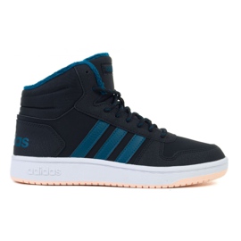 Boty Adidas Hoops Mid 2.0 K Jr EE6703 černá
