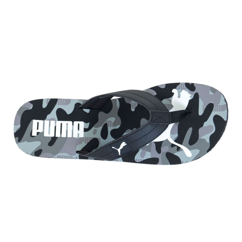 Žabky Puma Cozy Flip Rebel Camo M 37228302 černá