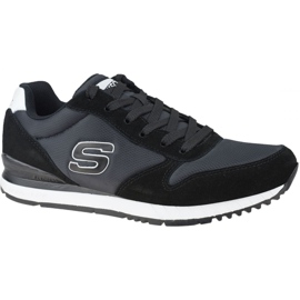 Boty Skechers Sunlite-Waltan M 52384-BLK černý modrý