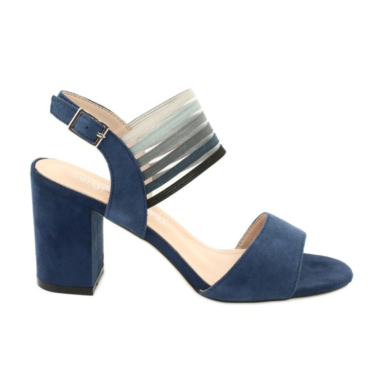 Sandály na sloupku Sergio Leone SK867 námořnická modrá