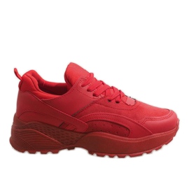Červená módní sportovní obuv A88-18 červené Červená módní sportovní obuv A88-18 červené