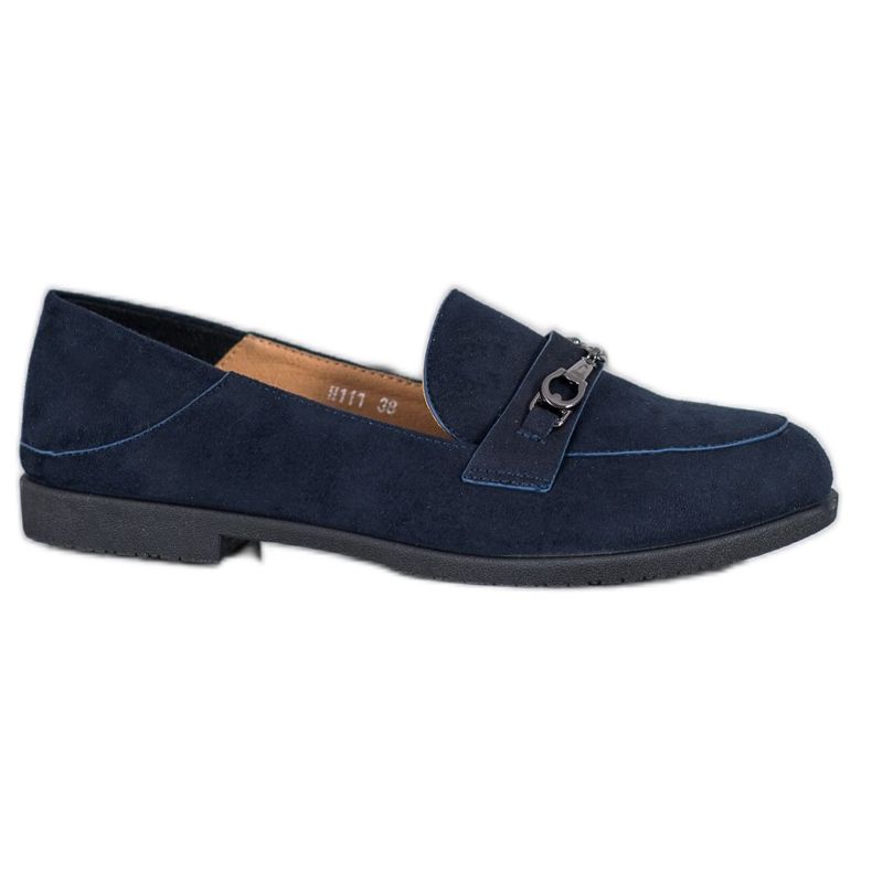 SHELOVET Suede Lords modrý