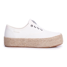 Dámské espadrilky Big Star White FF274143 bílý