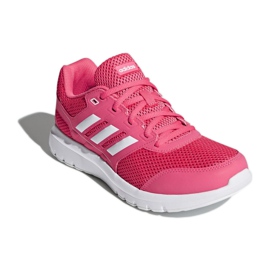 Běžecké boty adidas Duramo Lite 2.0 W CG4054 bílý vícebarevný růžový Běžecké boty adidas Duramo Lite 2.0 W CG4054 bílý vícebarevný růžový