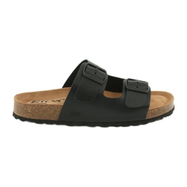 Zdravotní pantofle BIOX Alex černé černý