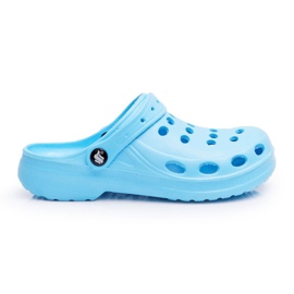 Flameshoes Dámské modré pantofle Eva Foam modrý