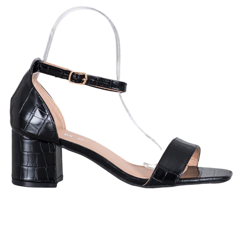 SHELOVET Neformální sandály na baru černá