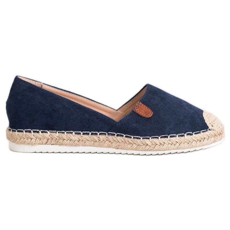 SHELOVET Klasické espadrilky modrý SHELOVET Klasické espadrilky modrý