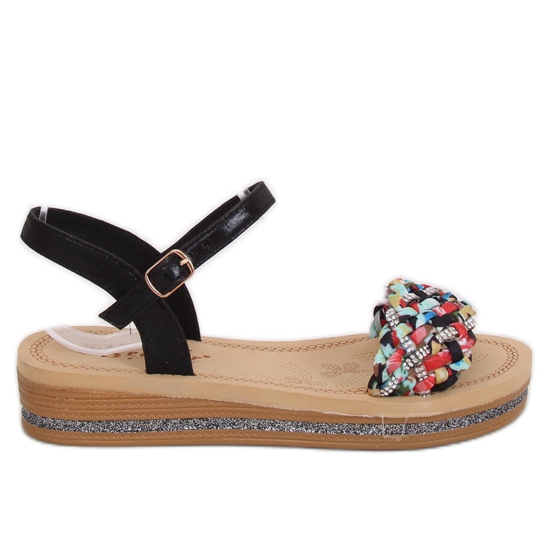 Černé dámské sandály CK151P Black černá