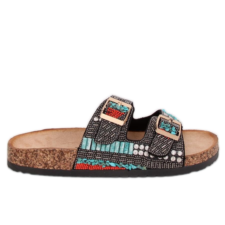 Scholki s černými korálky CK133P Black vícebarevný Scholki s černými korálky CK133P Black vícebarevný