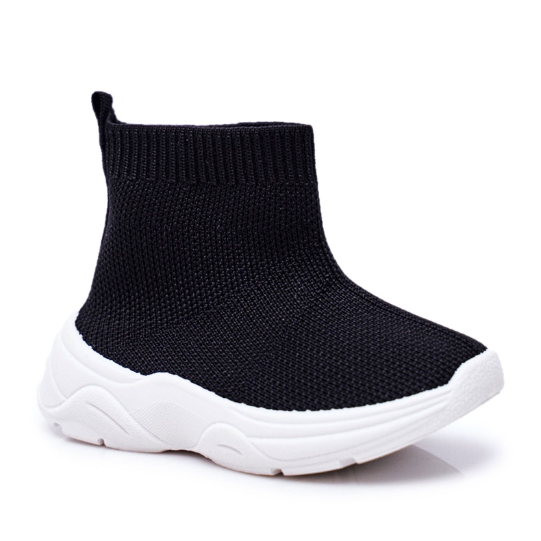 FRROCK Vysoké černé dětské sportovní boty Viki černá