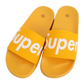 Žluté dámské žluté pantofle CK110 Yellow žluť