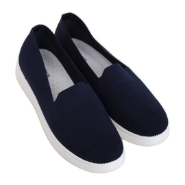Tmavě modré tenisky ZK069 Blu námořnická modř