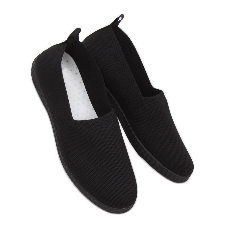 Černé dámské tenisky ZK118 Nero černá