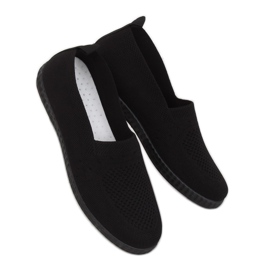 Černé dámské tenisky ZK116 Nero černá