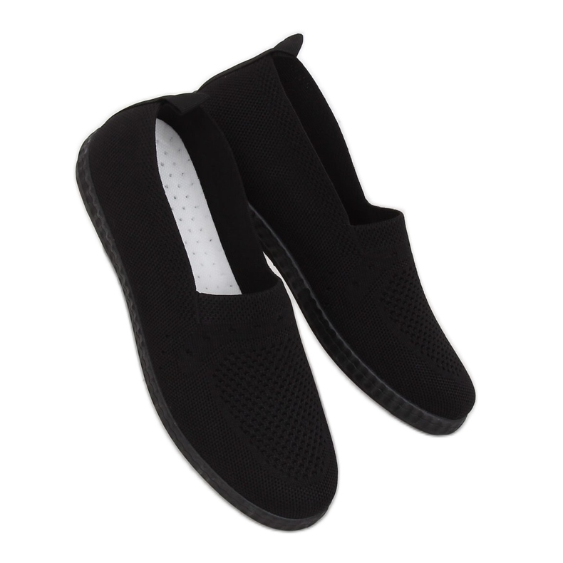 Černé dámské tenisky ZK116 Nero černá