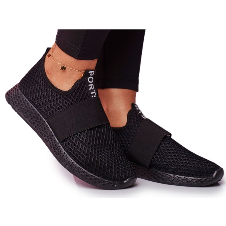 SEA Dámské sportovní nazouvací lehké boty La Fiesta černá SEA Dámské sportovní nazouvací lehké boty La Fiesta černá