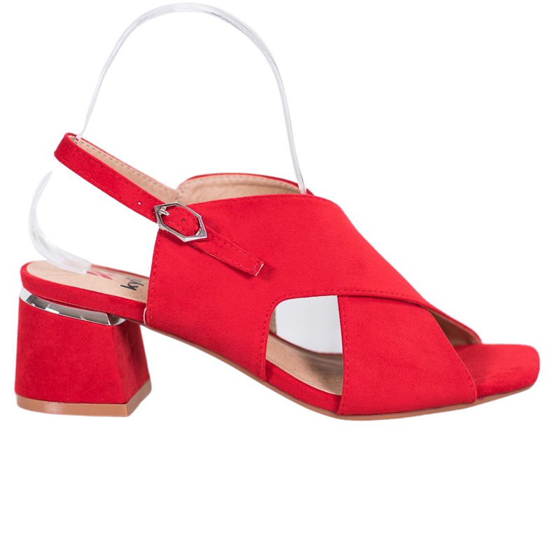 Kylie Stylové červené sandály