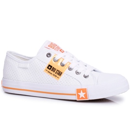 Dámské tenisky Big Star Openwork White FF274035 bílý