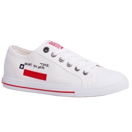 Dámské tenisky Big Star White FF274079 černý červený
