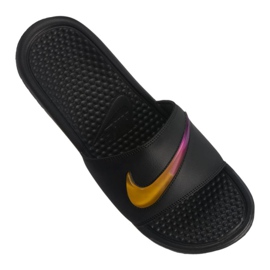 Pantofle Nike Benassi Jdi Se M AJ6745-002 černý šedá