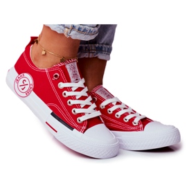 Dámské tenisky Cross Jeans červené FF2R4074C červený