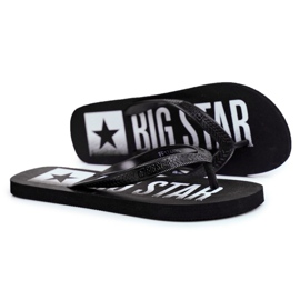 Pánské pantofle Žabky Big Star Black FF274A470 černý
