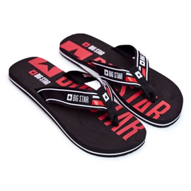 Pánské pantofle Žabky Big Star Black FF274A450 černý