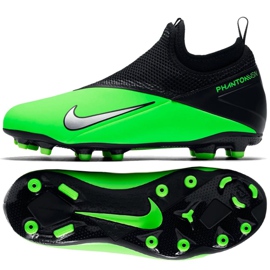 Kopačky Nike Phantom Vsn 2 Academy Df Fg / MG Jr CD4059 306 vícebarevný zelený
