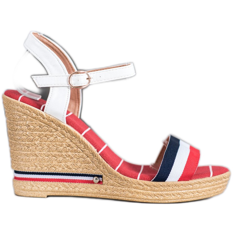 Yes Mile Sandály S Barevnými Pruhy vícebarevný