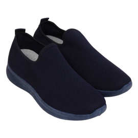 Tmavě modrá sportovní obuv 7079 DK.BLUE námořnická modř