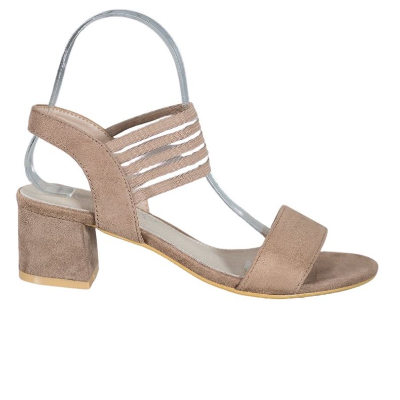 Filippo Nazouvací sandály na sloupku hnědý