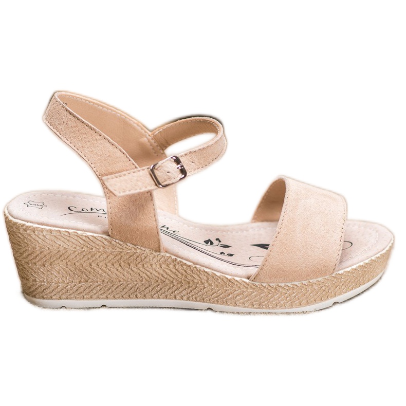 Filippo Neformální kožené sandály hnědý